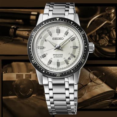 【SEIKO 精工】PRESAGE系列  60週年紀念 限量機械腕錶  禮物 推薦(SRPK61J1/4R35-05Z0S)