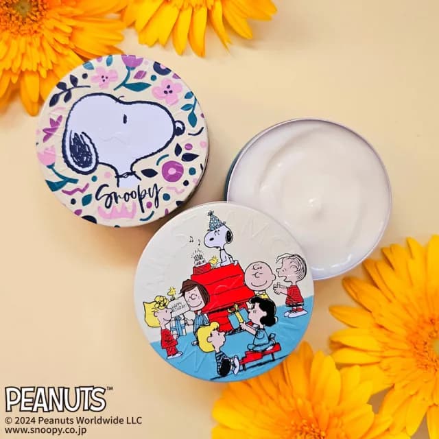 【STEAMCREAM 蒸汽乳霜】1483/史努比 生日快樂 75g / 1入(高效保濕 / 純素保養)