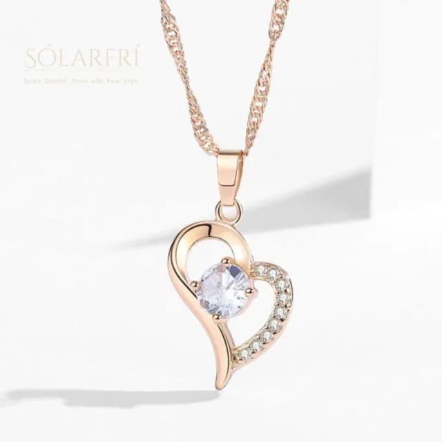 【SOLARFRi】品牌經典項鍊｜親膚女士項鏈可調鍊圍大小 附品牌禮盒包裝(閨蜜七夕生日情人女友禮物)