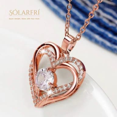 【SOLARFRi】品牌經典項鍊｜親膚女士項鏈可調鍊圍大小 附品牌禮盒包裝(閨蜜生日情人女友母親老婆聖誕禮物)