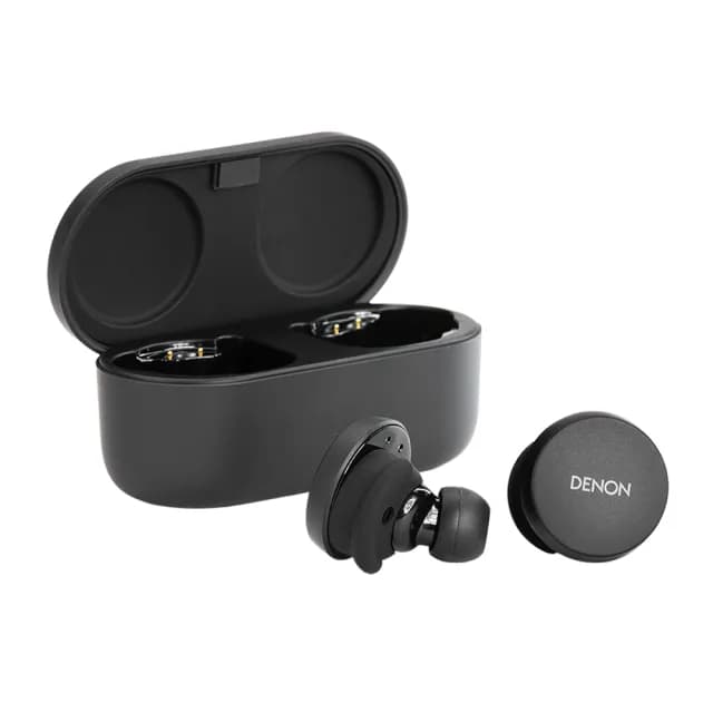 【Denon 天龍】AH-C10PL PerL 真無線耳機-AAT自適應聲學技術 個人化聆聽體驗(黑色)