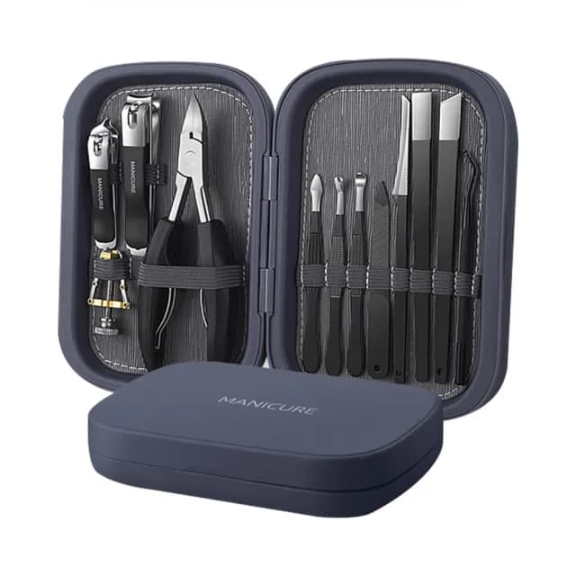 【Gabor】甲溝炎指甲鉗套裝 12件組 不鏽鋼修甲修腳工具 交換禮物(死皮銼/鷹嘴鉗/凍甲/嵌甲)