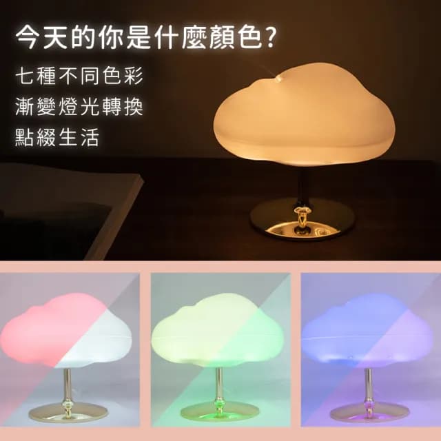 【Beroso 倍麗森】雲眠柔霧靜音水氧香薰機(情人節禮物 生日禮物 擴香 夜燈 加濕器 雲朵燈 母親節禮物)