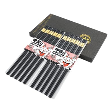【工具網】方筷 合金餐具 筷子 企業贈品 180-CPMBG275-10 中秋送禮推薦 家用筷子(輕奢筷子 環保筷 筷組)