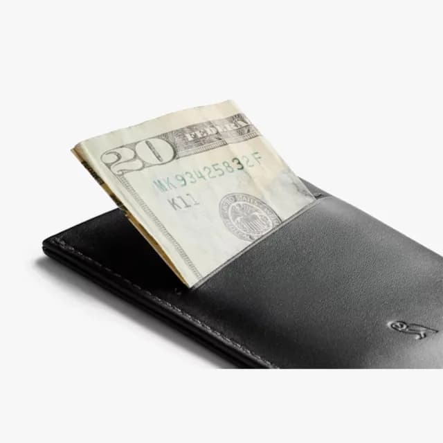 【Bellroy】超薄皮夾 卡夾 優質皮革 禮物 送禮 推薦(黑)
