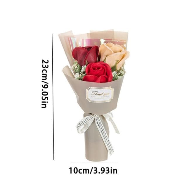 【Timo】玫瑰香皂花束 永生花束(情人節/生日禮物)