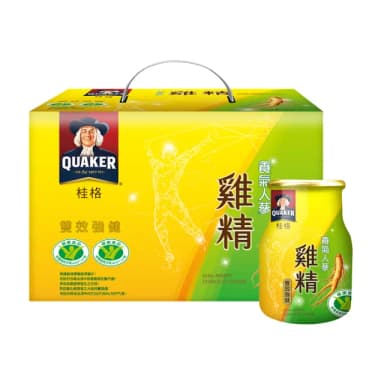 【桂格】養氣人蔘雞精禮盒68ml×18入×1盒(共18入 禮盒/送禮推薦)