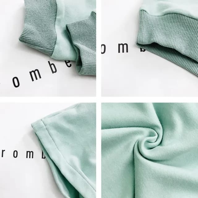 【橘魔法】純色簡單字母毛圈棉連帽上衣(連帽上衣 帽T 中性款 男童 女童 童裝 兒童)