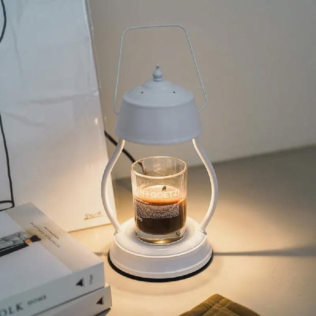 【gin gin】復古馬燈造型融蠟燈 贈燈泡X2(蠟燭燈 夜燈 交換禮物 七夕 情人節禮物)