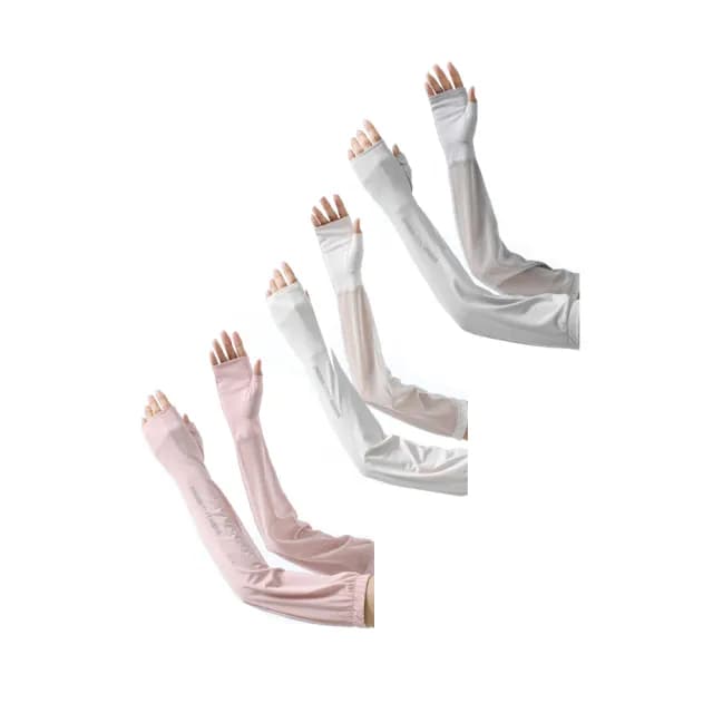 【Gordi】戶外抗UV防曬冰絲涼感袖套 遮陽速乾透氣手臂套 騎行/運動/登山 交換禮物