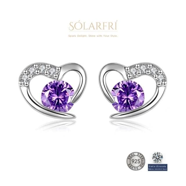 【SOLARFRi】銀針耳環｜優選親膚材質配戴舒適 附品牌禮盒包裝(閨蜜情人女友母親老婆禮物)