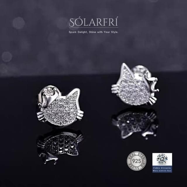 【SOLARFRi】銀針耳環｜優選親膚材質配戴舒適 附品牌禮盒包裝(閨蜜情人女友母親老婆禮物)