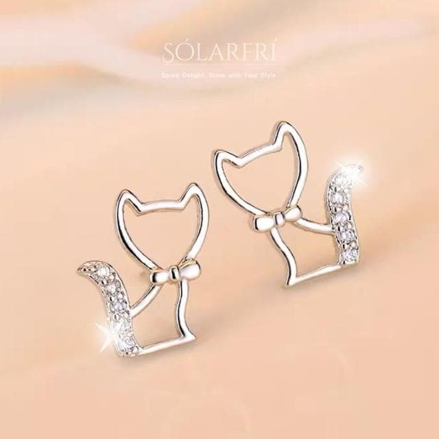 【SOLARFRi】銀針耳環｜優選親膚材質配戴舒適 附品牌禮盒包裝(閨蜜情人女友母親老婆禮物)