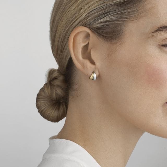 【Georg Jensen 官方旗艦店】CURVE 耳環(銀飾 耳環)