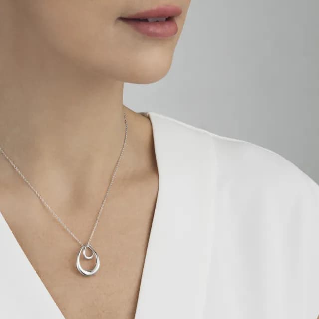 【Georg Jensen 官方旗艦店】OFFSPRING 項鍊(銀飾 鍊墜 項鍊)
