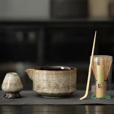 【TEA Dream】日式葵感茶技抹茶碗套裝禮盒(女生禮物 母親節禮物)