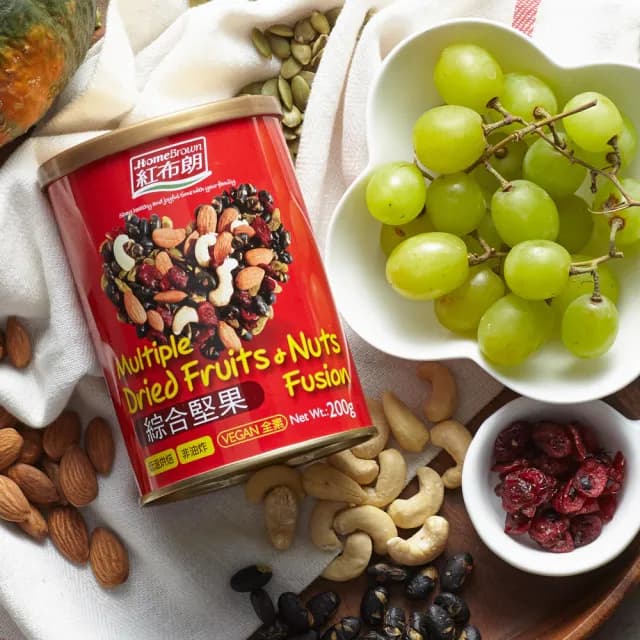 【紅布朗】典藏金緻堅果禮盒(送禮推薦/年節/春節/過年/尾牙禮品/教師節/伴手禮/長輩/養生/素食/果乾)