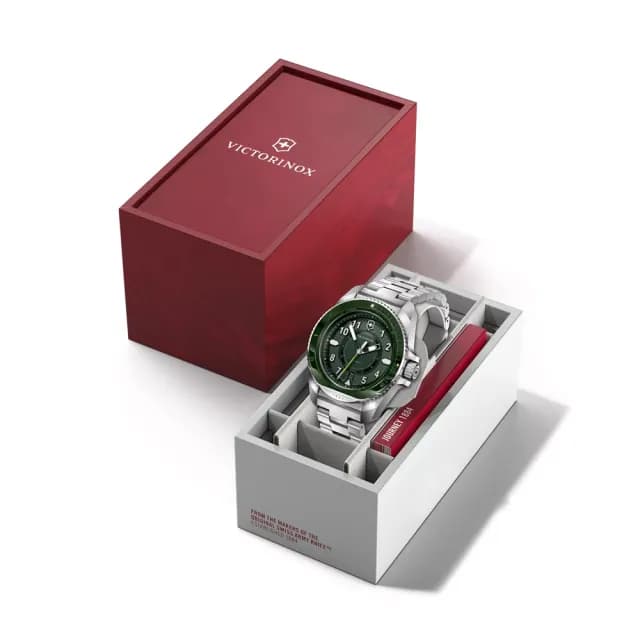 【VICTORINOX 瑞士維氏】JOURNEY 1884系列 都會時尚機械腕錶 七夕 情人節 送禮 推薦(VISA-242015)