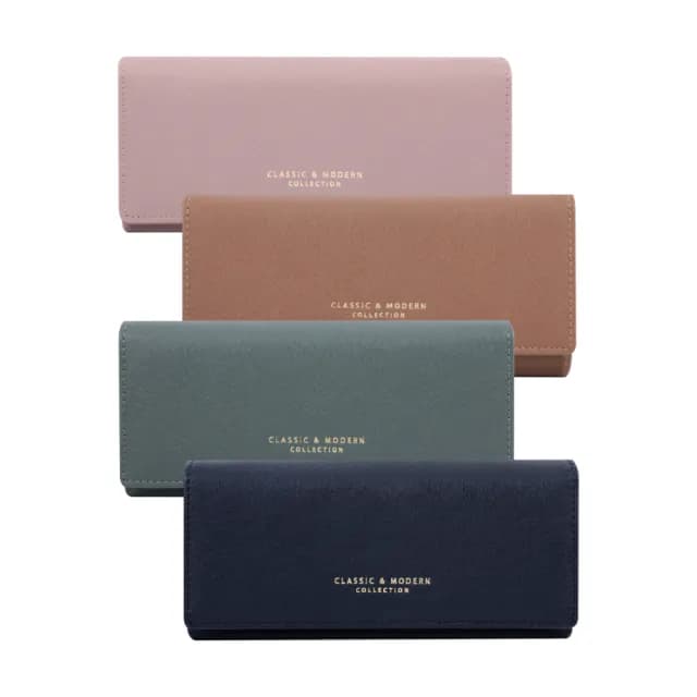 【Haoner】雙11 質感十字紋長夾 皮夾 錢包 女夾 女長夾(零錢包 女生長夾 女包 女皮夾)