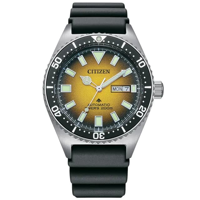 【CITIZEN 星辰】Marine 防水200米 潛水機械腕錶 七夕 情人節 送禮 推薦(五款可選)