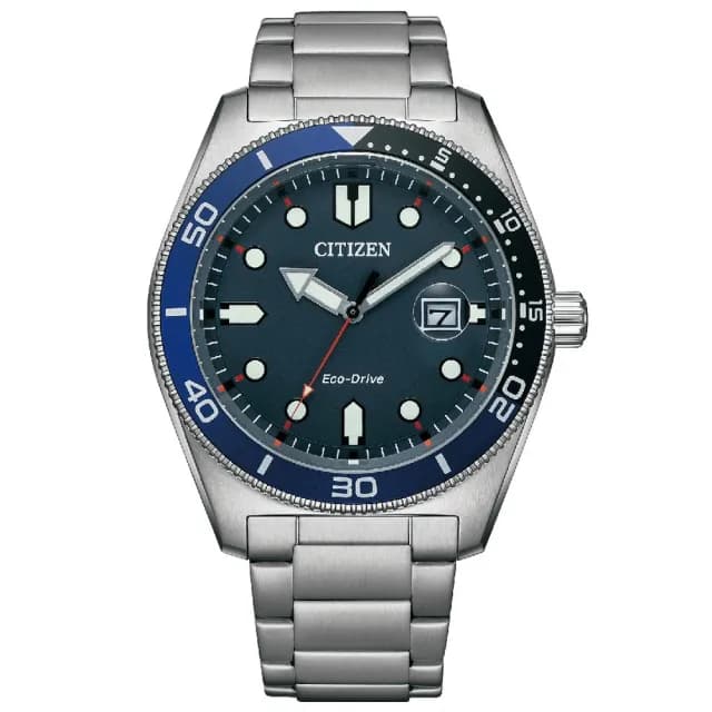 【CITIZEN 星辰】GENTS系列 潛水風格 光動能腕錶 七夕 情人節 送禮 推薦(AW1761-89L)