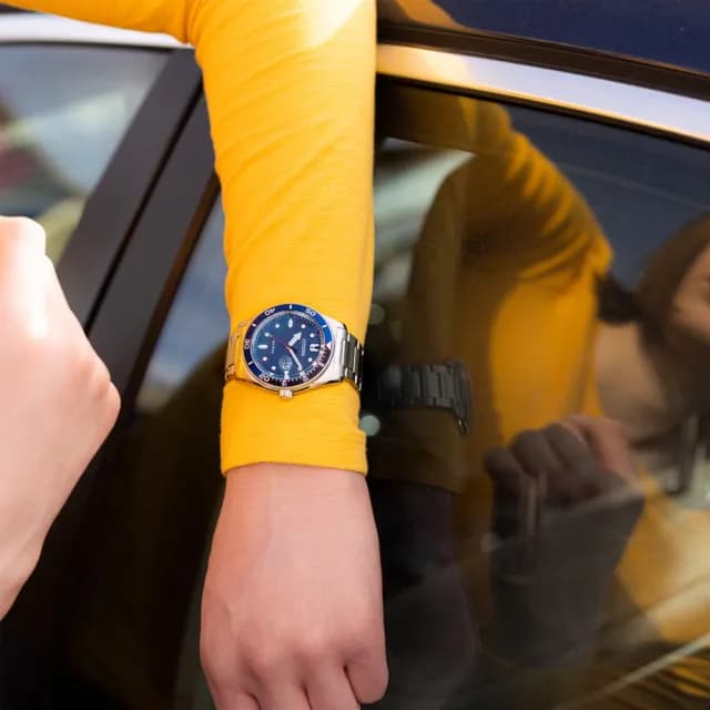 【CITIZEN 星辰】GENTS系列 潛水風格 光動能腕錶 七夕 情人節 送禮 推薦(AW1761-89L)