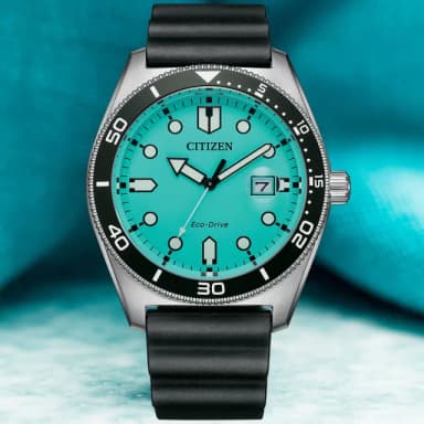 【CITIZEN 星辰】GENTS系列 潛水風格 光動能腕錶 畢業禮物 送禮 推薦(AW1760-14X)
