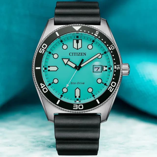 【CITIZEN 星辰】GENTS系列 潛水風格 光動能腕錶 畢業禮物 送禮 推薦(AW1760-14X)