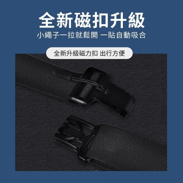 【QLZHS】男士機能磁扣快拆側背包 通勤斜挎包 公事單肩包 運動腰包 郵差包 胸包(父親節/情人節禮物)