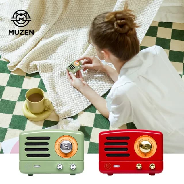 【MUZEN】OTR Sticker 貼貼磁吸式共振藍牙喇叭(藍牙音響/超薄/家庭劇院/節日送禮/ /新年禮物)