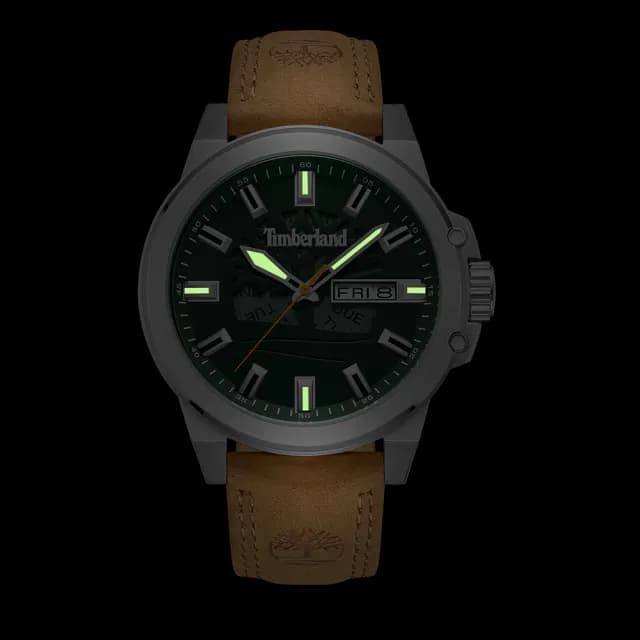 【Timberland】天柏嵐 經典大樹大三針手錶46mm 禮物 送禮 推薦(TDWGB0040802)