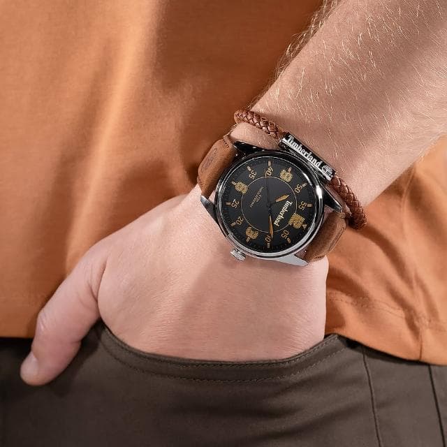 【Timberland】天柏嵐 經典大三針手錶-45mm 母親節 送禮 禮物(TDWGA0040901)