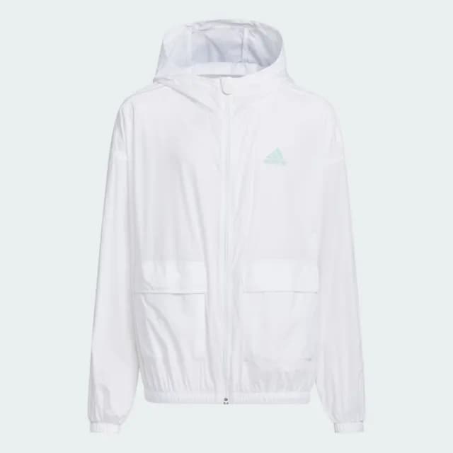 【adidas 愛迪達】連帽外套 童裝 IT1761