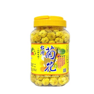 【和盛記】台灣黃菊花75g_黃菊花茶三入組(特級 台灣銅鑼黃菊花)