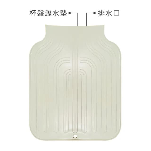 【KitchenCraft】杯盤瀝水墊 / 餐具杯盤墊 隔水墊 流理臺墊