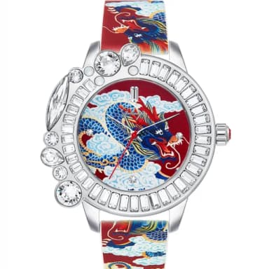 【Galtiscopio 迦堤】GRACEFUL DRAGON 龍玥系列 限量 時尚腕錶 / 42mm 母親節 禮物 推薦(DRSS001BURRS)