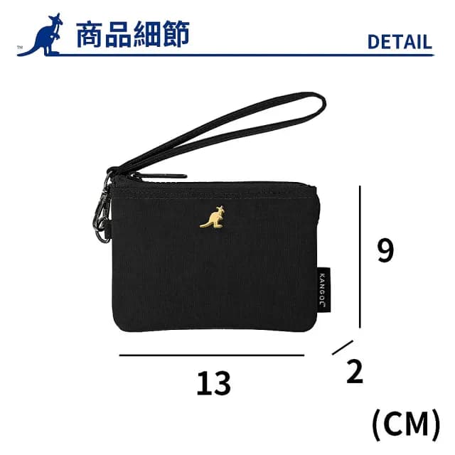 【KANGOL】多格層錢包 61251785(零錢包 防潑水)