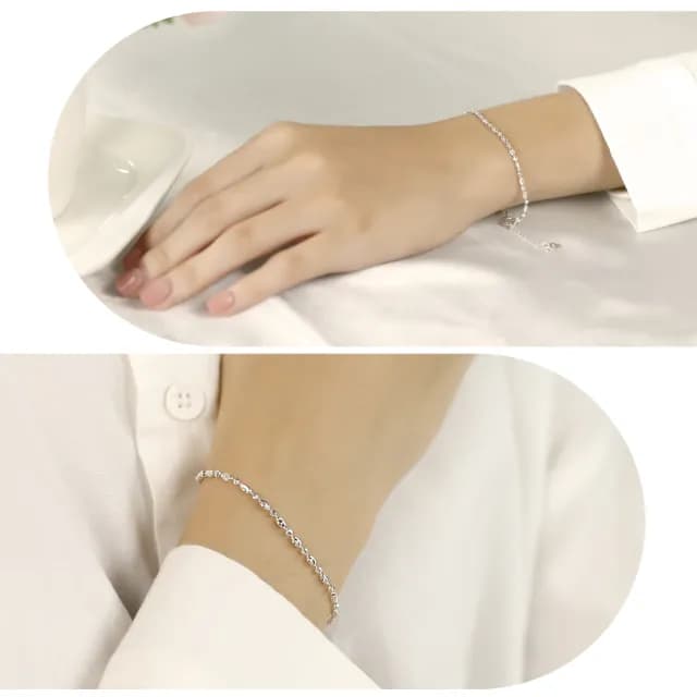 【AchiCat】925純銀手鍊．禮物首選(送女友．雙12幸運價)