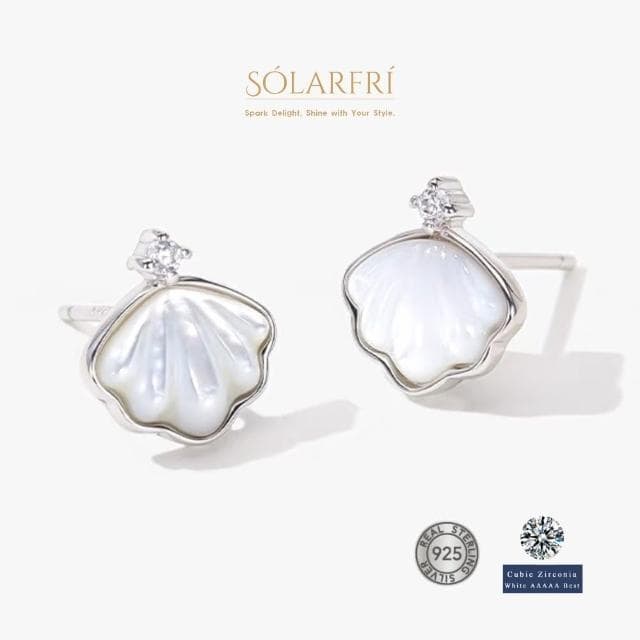 【SOLARFRi】銀針耳環｜優選親膚材質配戴舒適 附品牌禮盒包裝(閨蜜情人女友母親老婆禮物)
