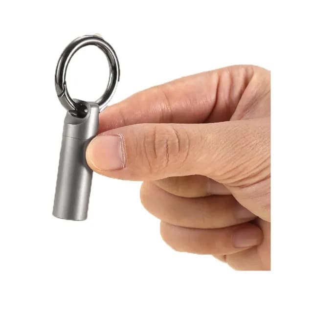 日式神戶冶鐵極鈦微型旅行藥盒-S(迷你藥盒 登山藥盒 母親節禮物 女生禮物)