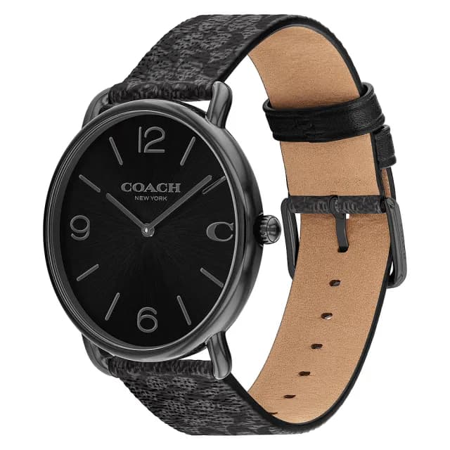 【COACH】Elliot C字皮帶手錶男錶 520禮物 送禮 手錶(CO14602673)