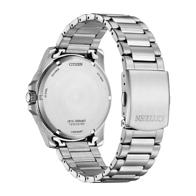 【CITIZEN 星辰】GENTS系列 水波紋 光動能腕錶 父親節 禮物 送禮 推薦(AW1810-85L)