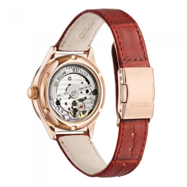 【CITIZEN 星辰】Hebe田馥甄廣告款 櫻花限定機械女錶 手錶 禮物 送禮(PC1017-61Y)