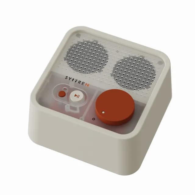 【賽塔林 Syitren 台灣總代理】高音質/便攜式/顏值擔當/藍芽喇叭/藍芽音響(四色可選/保固一年/N100)