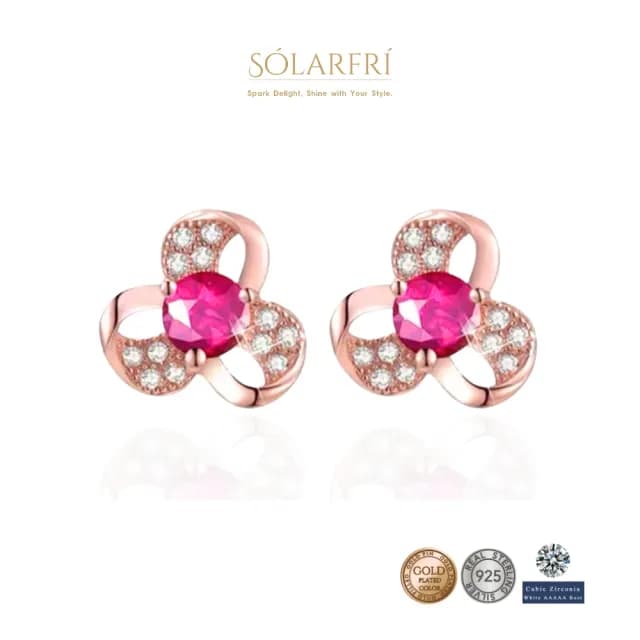 【SOLARFRi】銀針耳環｜閃耀輕奢小眾款親膚低敏 附品牌禮盒包裝(閨蜜情人女友母親老婆禮物)