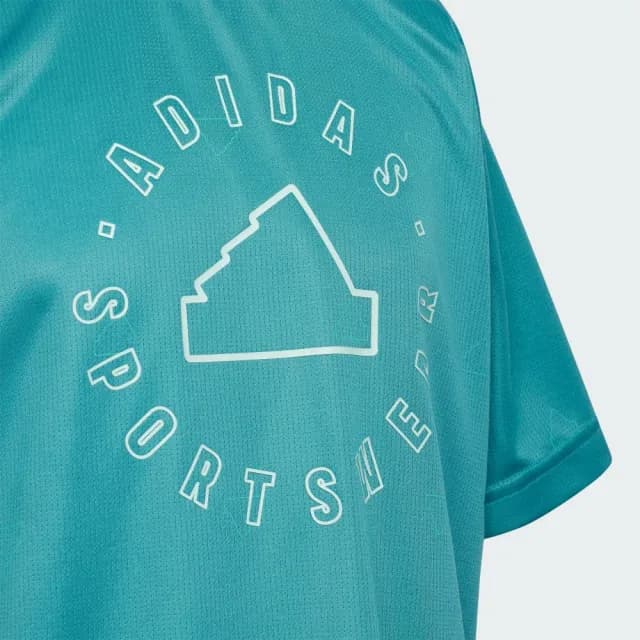 【adidas 愛迪達】短袖上衣 T恤 吸濕排汗 童裝 IT4031