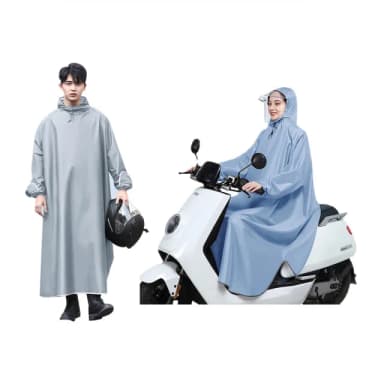 【Gordi】牛津布長款連體機車雨衣 單人雨衣 速乾成人雨衣 機車/自行車雨披 交換禮物