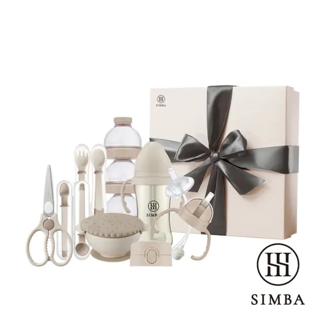 【Simba 小獅王辛巴官方直營】副食品成長精選禮盒(兒童餐具/學習碗/兒童碗/彌月禮盒)