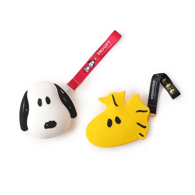 【Norns】Peanuts史努比矽膠零錢包(Snoopy 正版授權 糊塗塔克 附手腕帶)