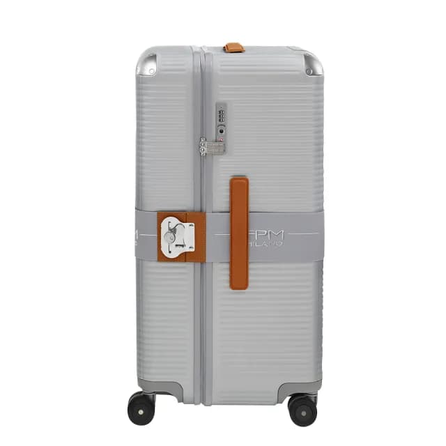 【FPM MILANO】BANK ZIP DELUXE 系列 30吋運動行李箱 冰川銀-平輸品(A2227301830)